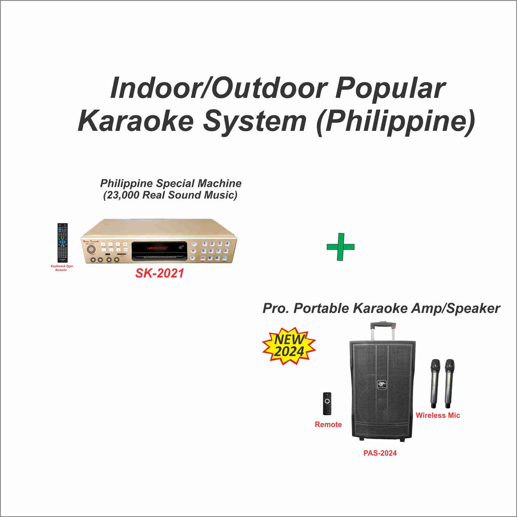 Indoor/Outdoor Popular Karaoke System (Philippine)