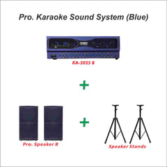 Pro. Karaoke Sound System (Blue)