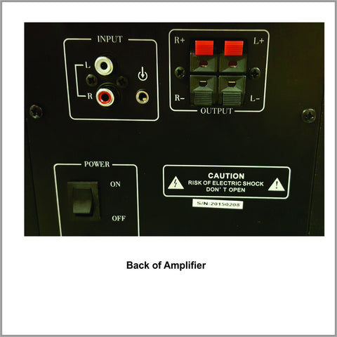 2.1 Bluetooth Stereo Amp/Speakers (AS-2015/6)