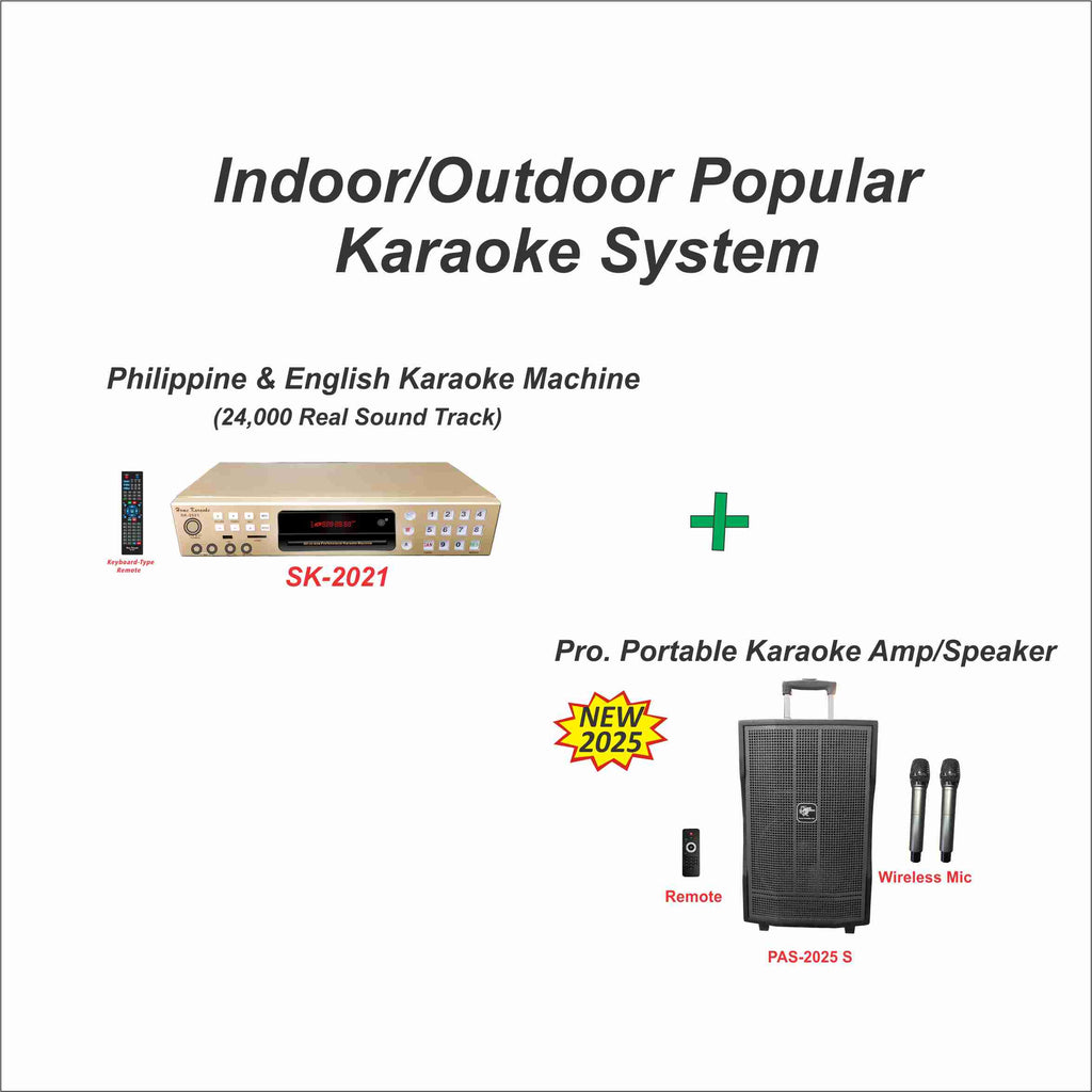 Indoor/Outdoor Popular Karaoke System