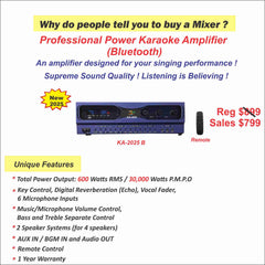 Pro. Power Amplifier(Blue)