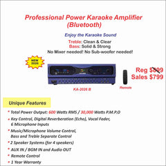 Pro. Power Amplifier(Blue)