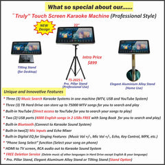 Touch Screen Karaoke Machine (TS-2025L)