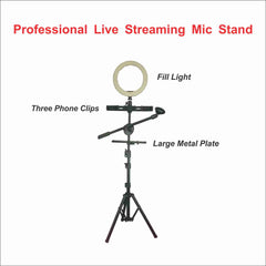 Professional Live Streaming Mic Stand