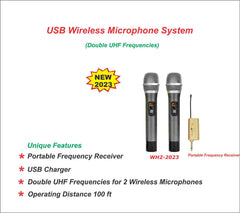 USB Wireless Mic System(Double)