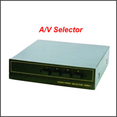 A/V Selector (4 in - 1 out)