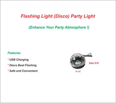 Flashing Light (Disco) Party Light