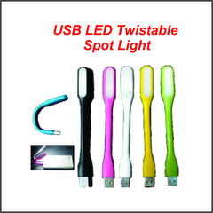 USB LED Twistable Spot Light